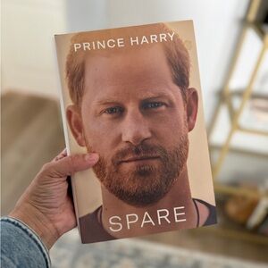 Prince Harry 'Spare' Hardcover Book